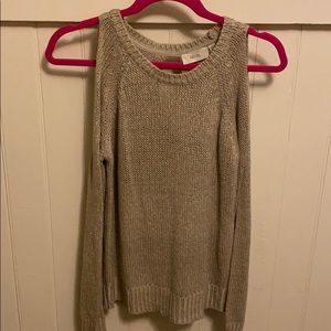 Small Open Back Sweater